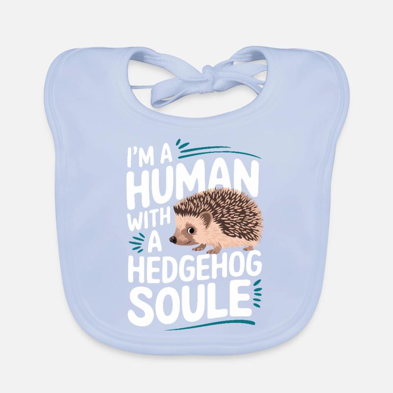 hérisson animal épineux hérisson Bavoir bio Bébé
