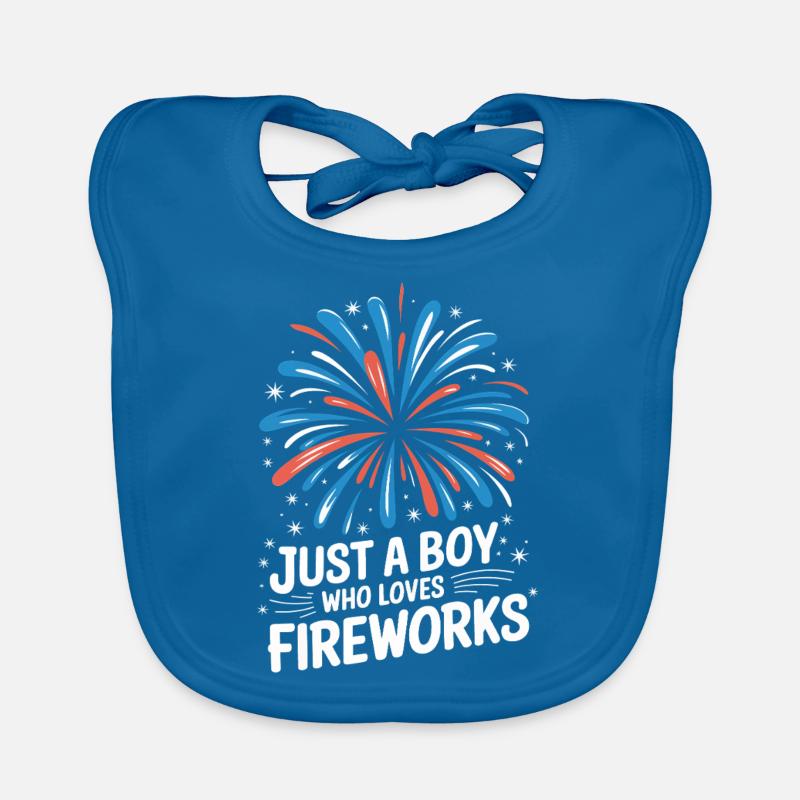 Pyrotechnics Fireworks Pyrotechnics Organic Baby Bibs