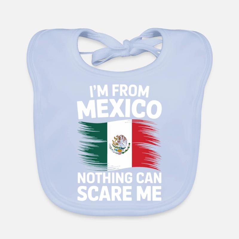 Mexiko Mexico Mexikanisch Spanisch Baby Bio-Lätzchen