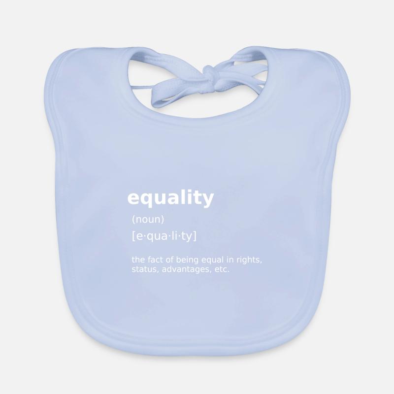 Égalité Bavoir bio Bébé