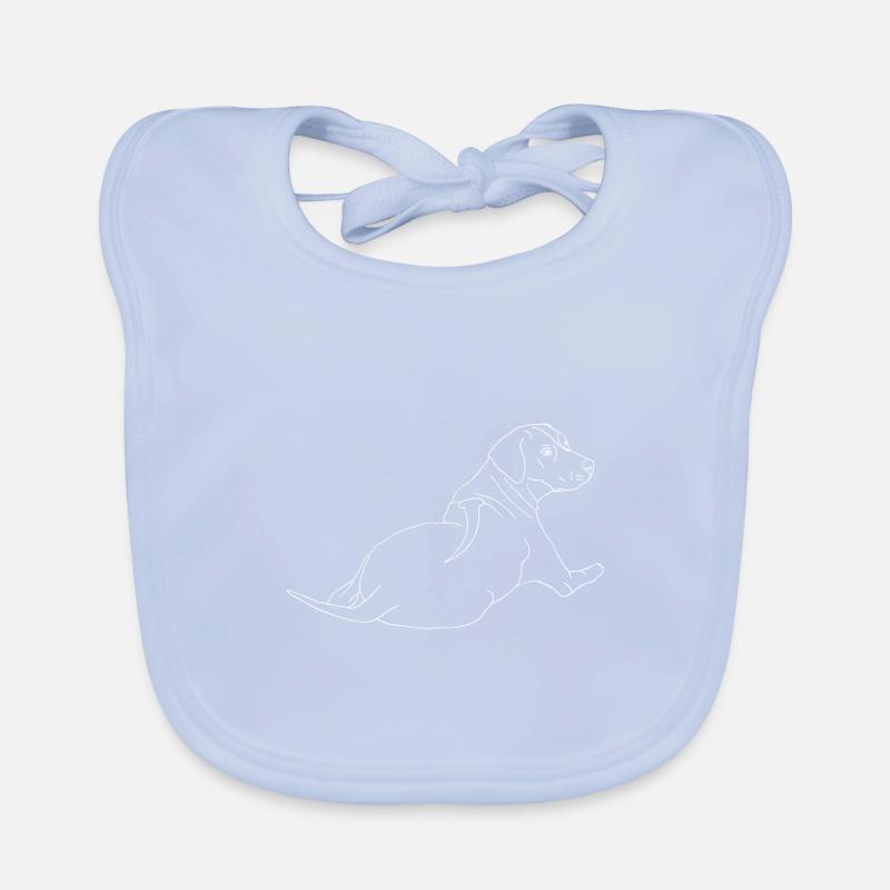 Rhodesian Ridgeback Baby Bio-Lätzchen