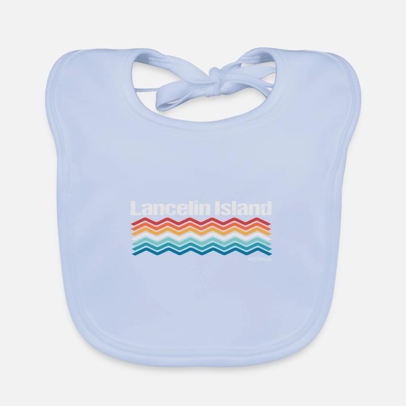 Île Lancelin Bavoir bio Bébé