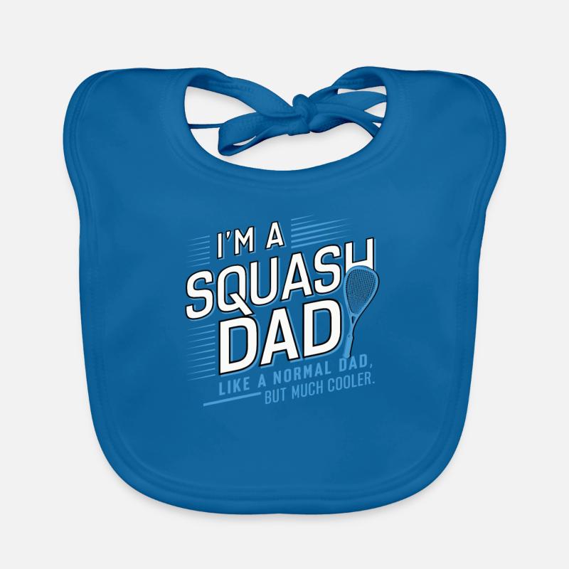Ich bin ein Squash-Papa, nur viel cooler, Opa Baby Bio-Lätzchen