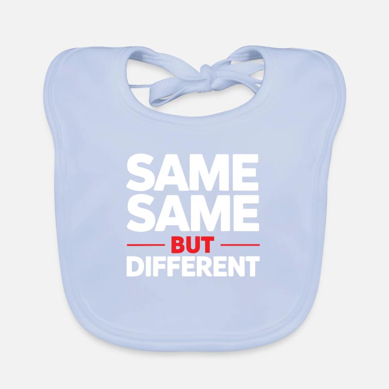 Same Same But different Thailand Traveller Rucksack Baby Bio-Lätzchen