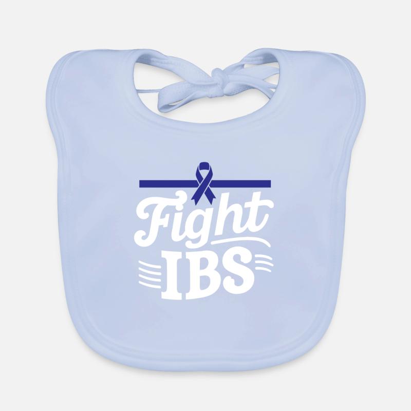 Bekämpfen Sie IBS Reizdarmsyndrom Bewusstseinssuppo Baby Bio-Lätzchen