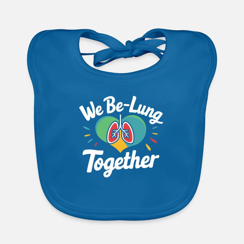 Nous nous retrouvons ensemble Appartenons ensemble pour la Saint-Valentin Bavoir bio Bébé