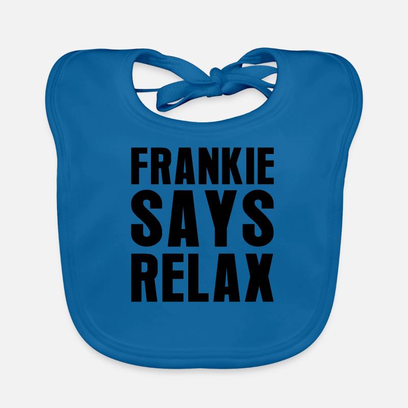 Frankie dit se détendre Bavoir bio Bébé