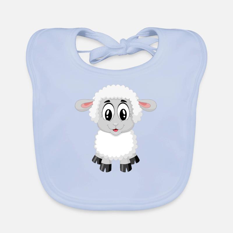 lamb Organic Baby Bibs