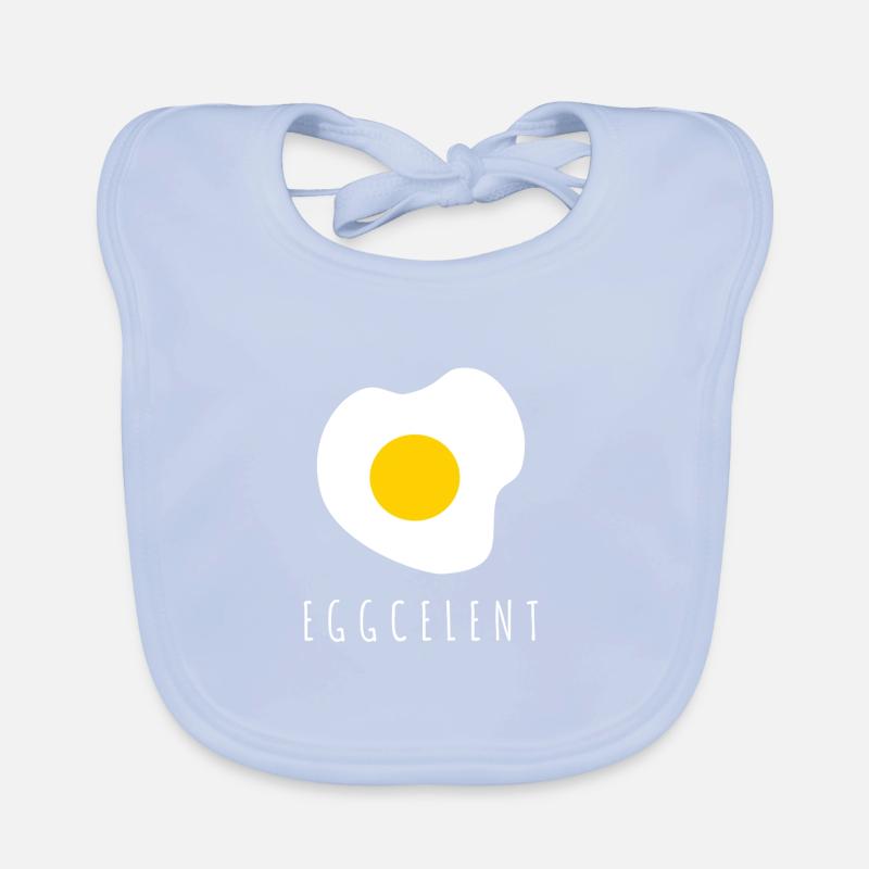 Egg Ei Spiegelei Eggcelent Baby Bio-Lätzchen