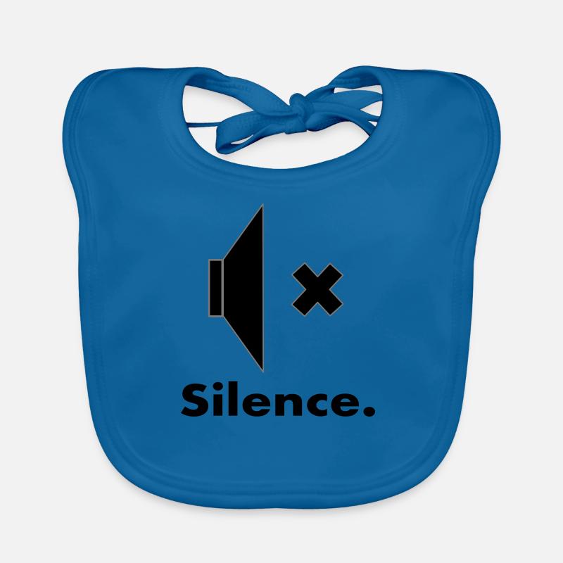 Pssst. Rest please. Organic Baby Bibs