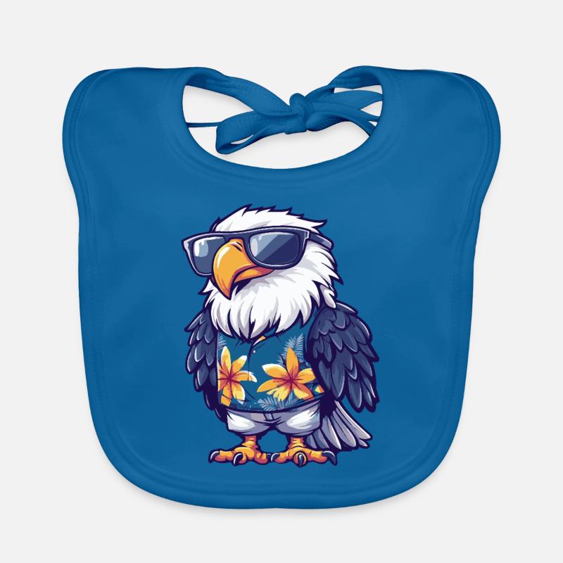 Eagle Comique Drôle d’été Bavoir bio Bébé