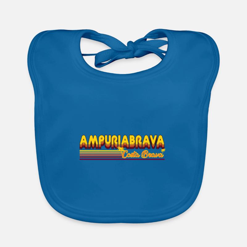 Ampuriabrava oder auch Empuriabrava Design Baby Bio-Lätzchen