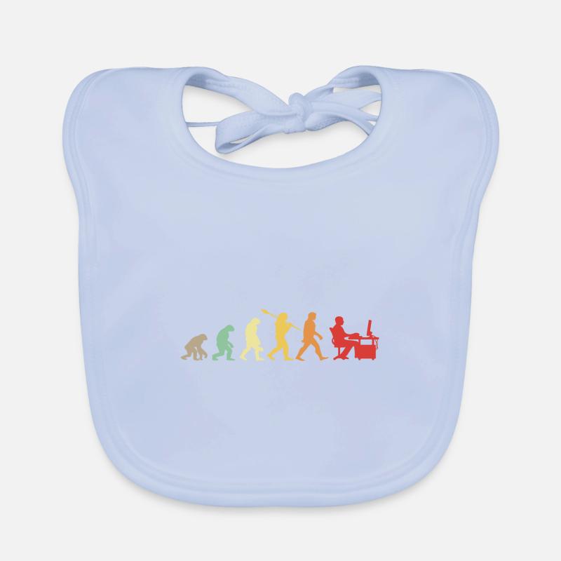 Darwin Evolution für Geeks 💻 Baby Bio-Lätzchen