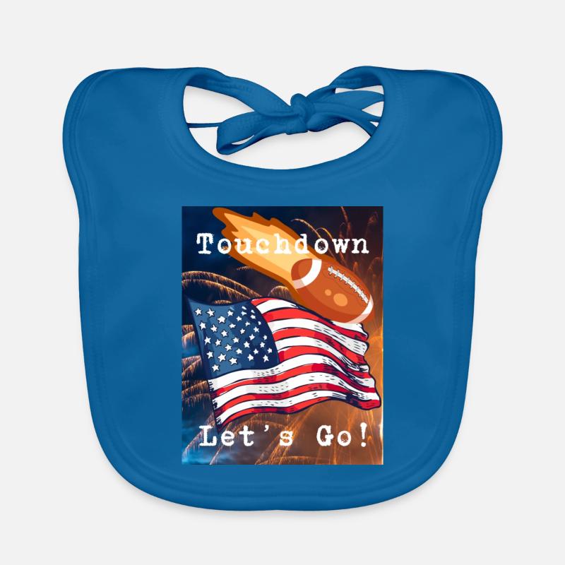 Touchdown - Let's Go! Baby Bio-Lätzchen