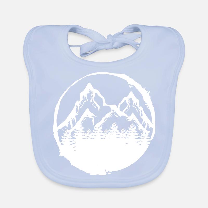 Wald Baum Förster Geschenk Baby Bio-Lätzchen