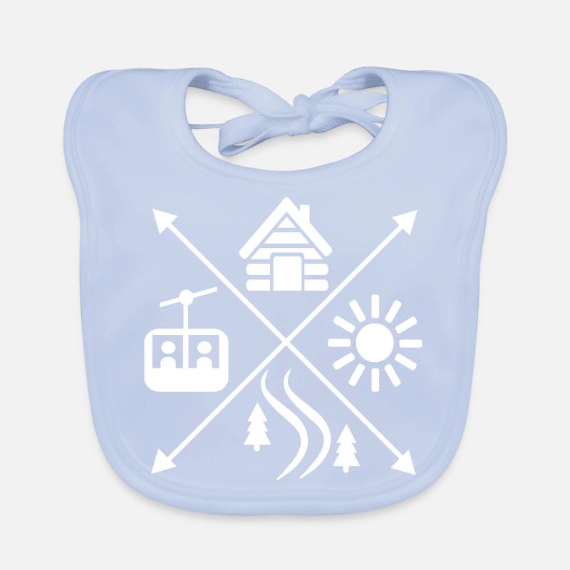 Ski Bavoir bio Bébé