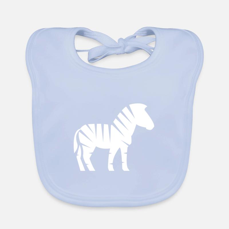 Zebra Organic Baby Bibs