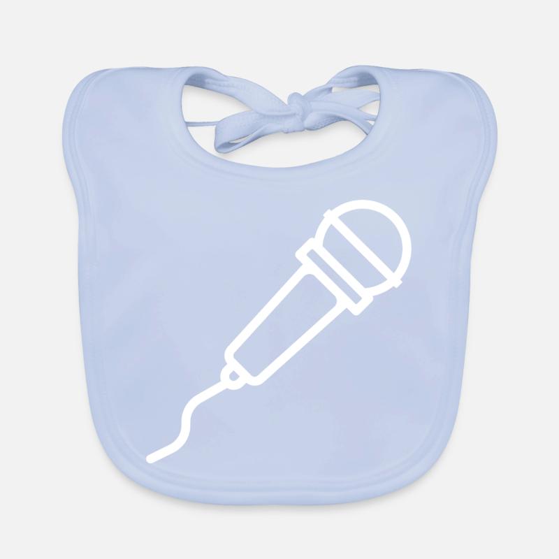 Mikrofon Baby Bio-Lätzchen
