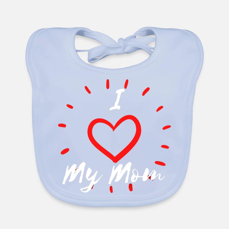 J’aime ma mère Bavoir bio Bébé