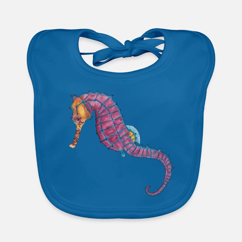 Hippocampe Bavoir bio Bébé