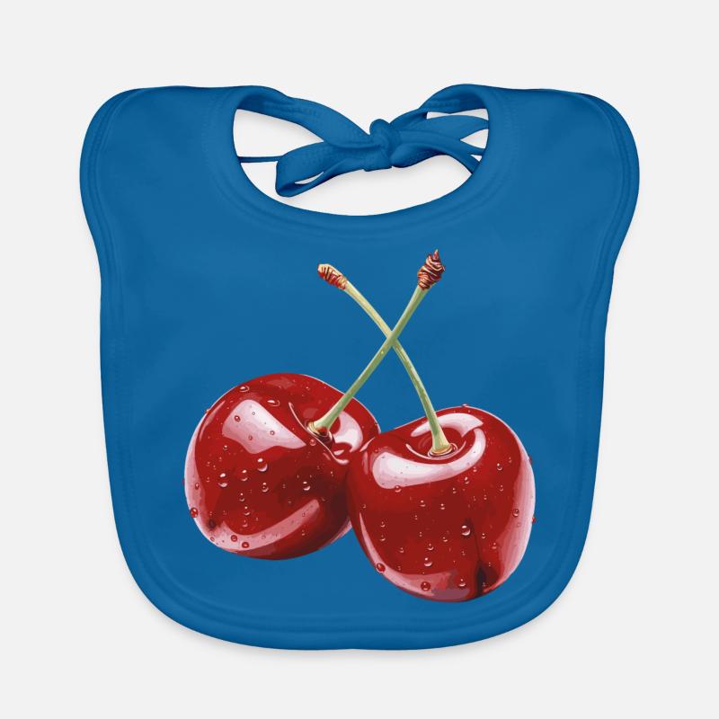 Kirsche Baby Bio-Lätzchen