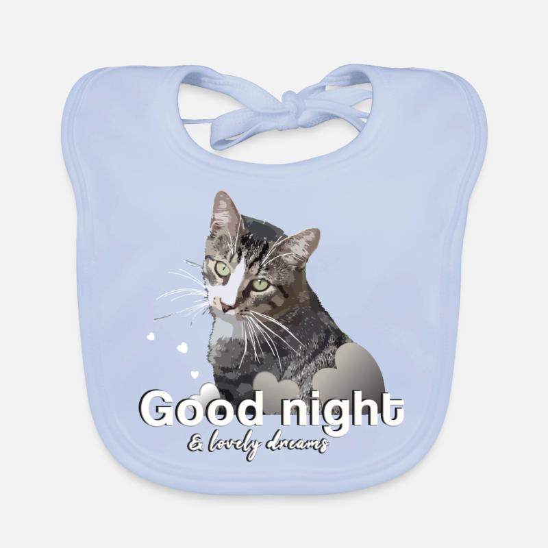 Sleep shirt good night good night Organic Baby Bibs