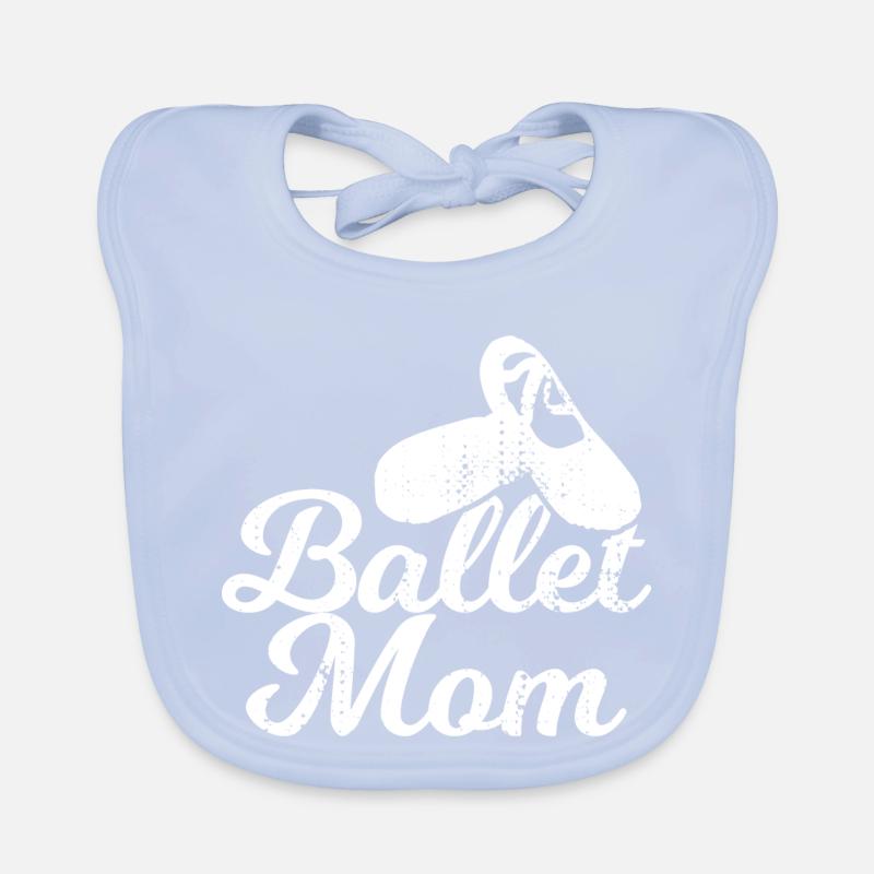 Ballet Mom Baby Bio-Lätzchen