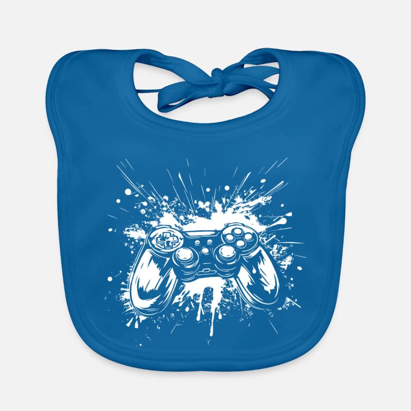Game Controllers Organic Baby Bibs