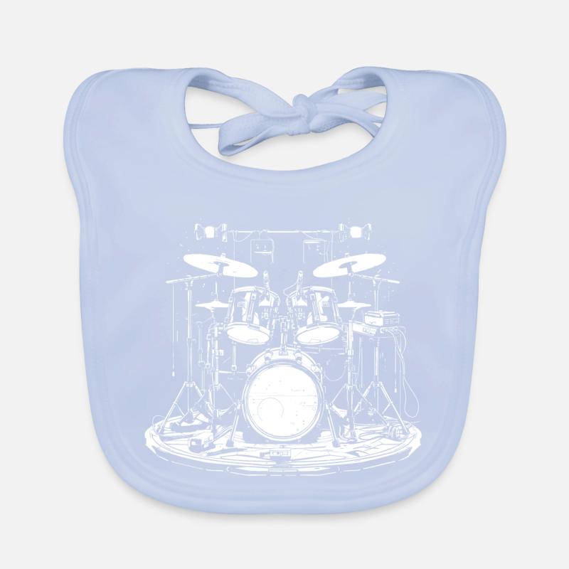 Percussion Bavoir bio Bébé