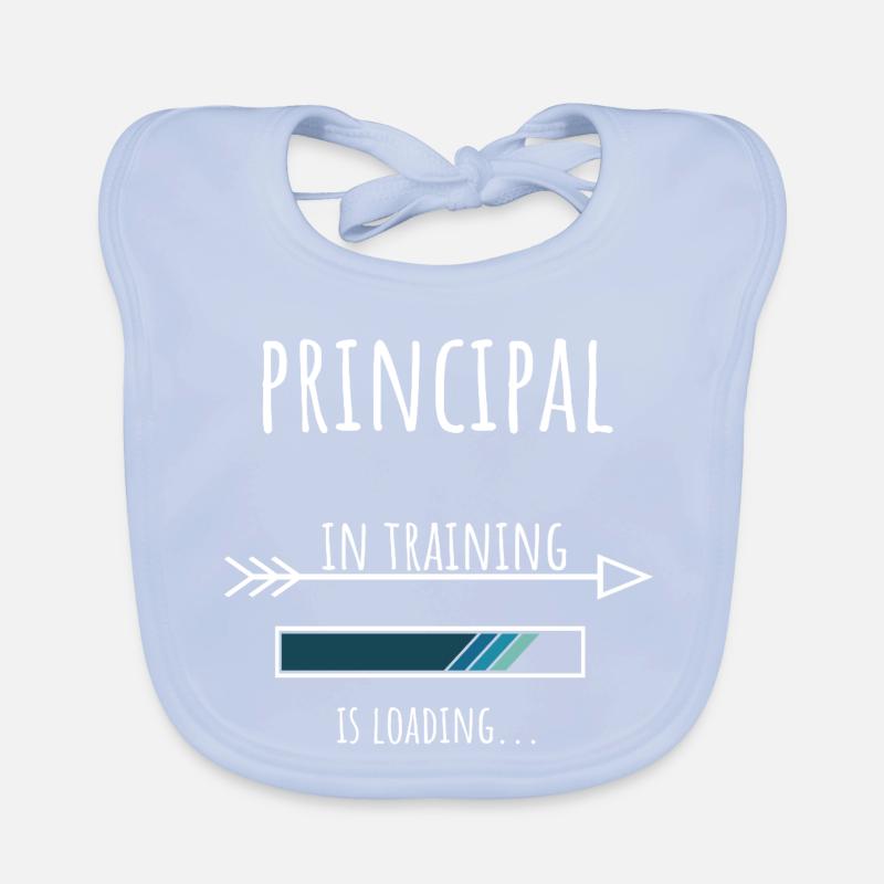 Principal Gift Profession Education School Director Organic Baby Bibs