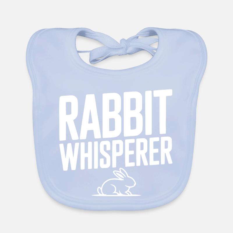 Rabbit Whisperer Organic Baby Bibs