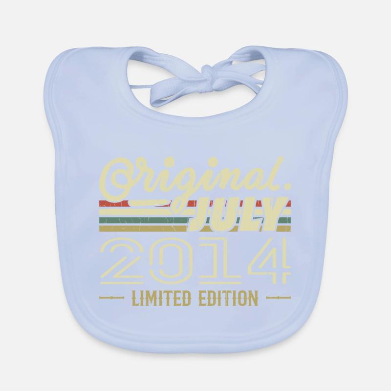 Juli 2014 Original Geburtstagsgeschenk 2014 Baby Bio-Lätzchen