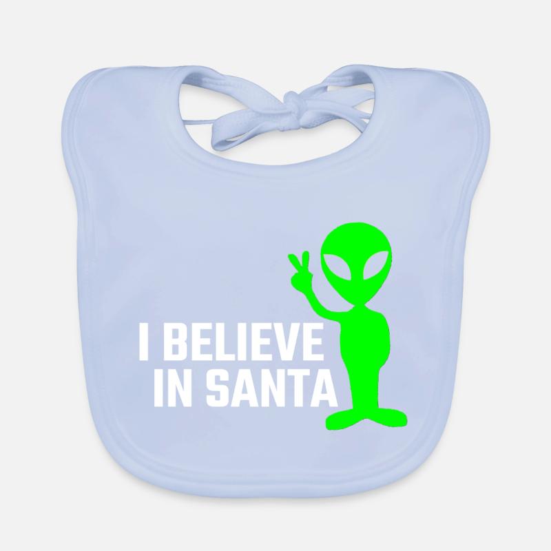 Alien Funny Organic Baby Bibs