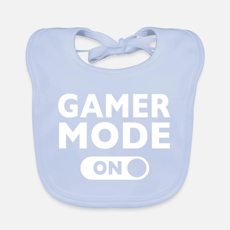 Gamer - Game Mode On Baby Bio-Lätzchen