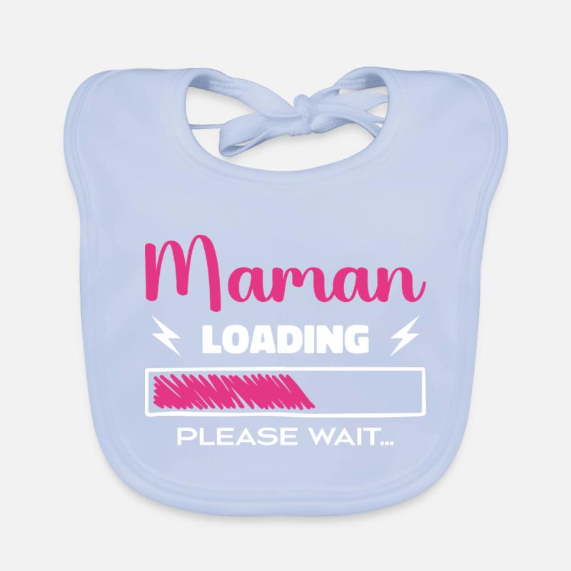 Mom loading Please Wait... Organic Baby Bibs