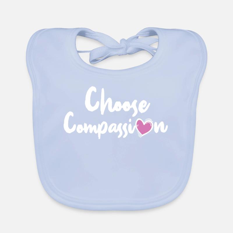 Mitgefühl Ethik Motivation Cooles Geschenk Baby Bio-Lätzchen