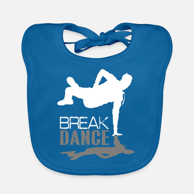 Breakdance Bavoir bio Bébé