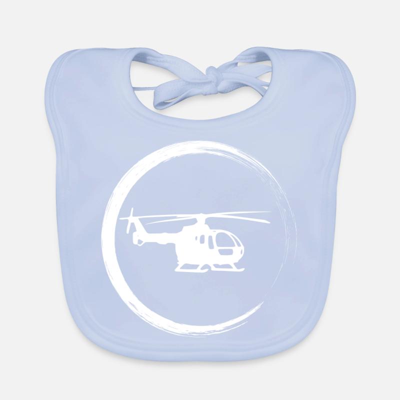 helicopter Organic Baby Bibs
