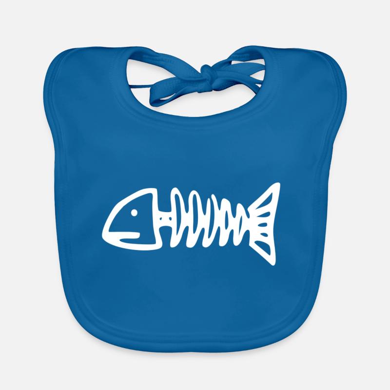 dead fish Organic Baby Bibs