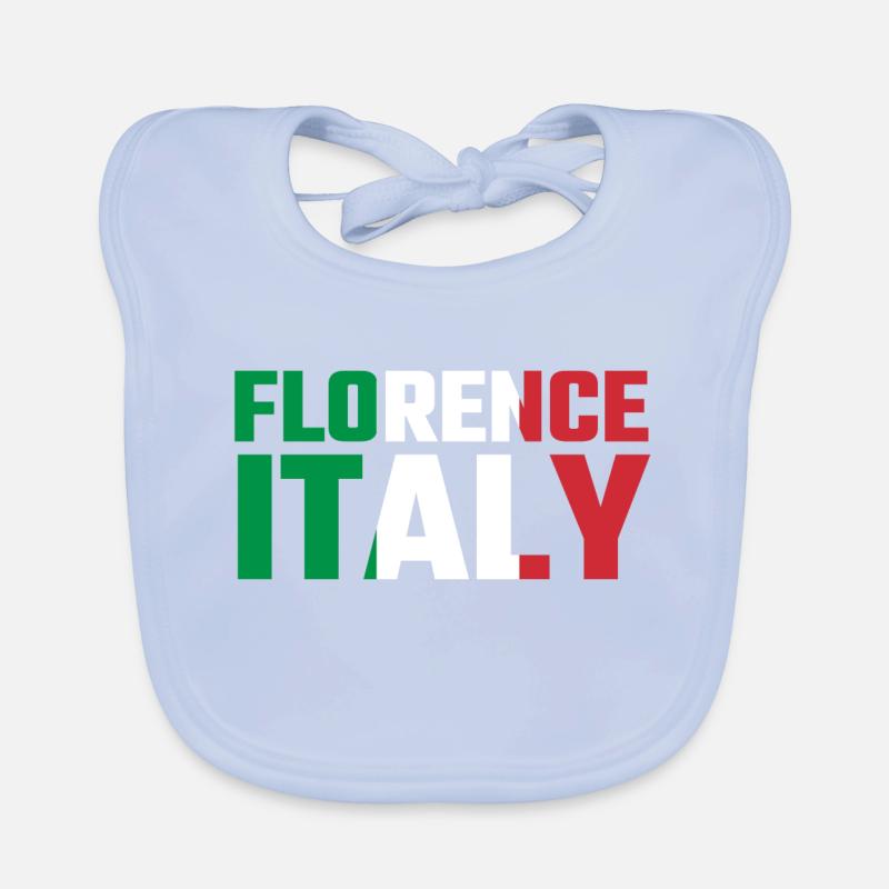 Florence Italy Organic Baby Bibs
