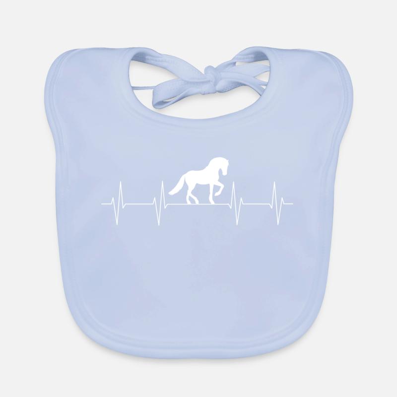 pferd ekg Bavoir bio Bébé