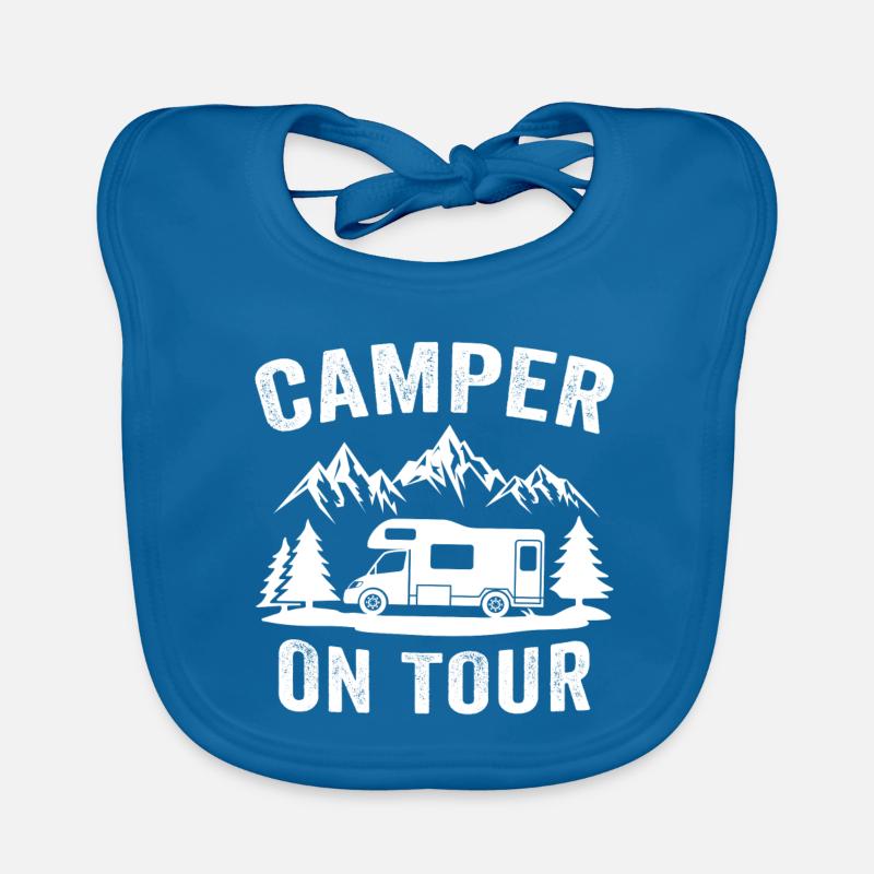 camping camper sur tour Bavoir bio Bébé