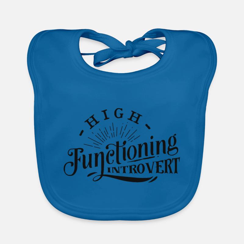 Antisocial - Functioning Introvert - pos Organic Baby Bibs