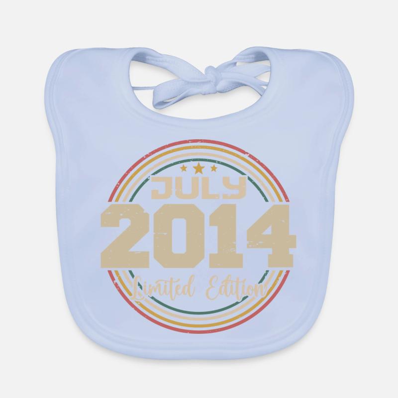 2014 Geburtstag Juli 2014 Geschenk Juli 2014 Baby Bio-Lätzchen