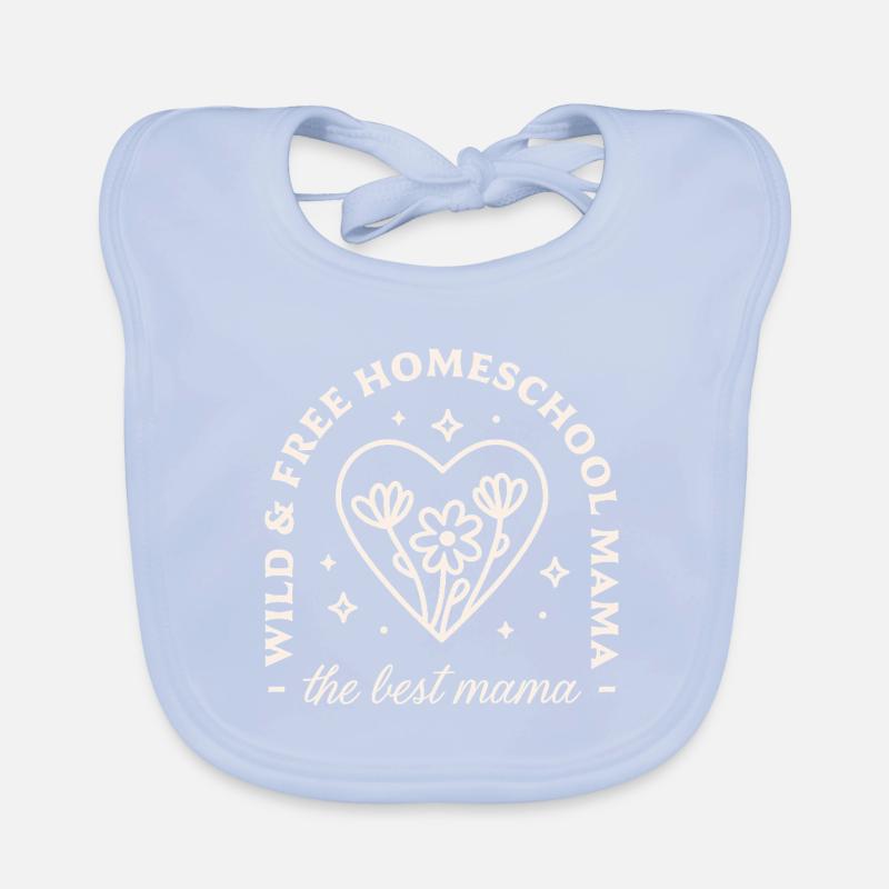 Homeschooling die beste Mutter Baby Bio-Lätzchen