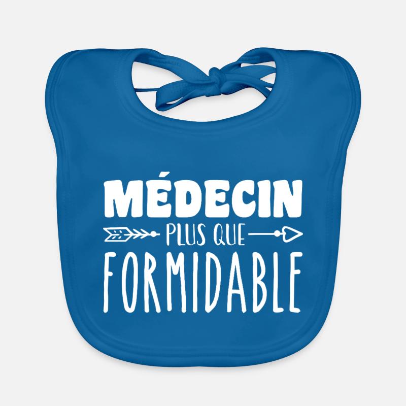 Médecin plus que formidable Bavoir bio Bébé