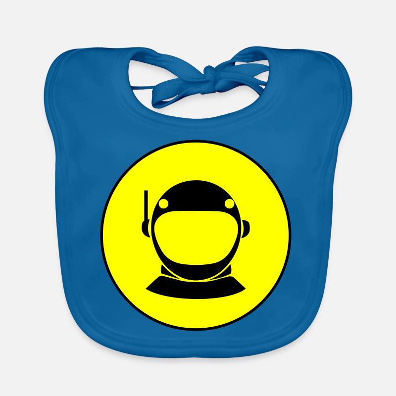 Astronaut icon icon Organic Baby Bibs