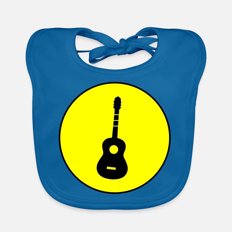 Guitar Acoustics Organic Baby Bibs