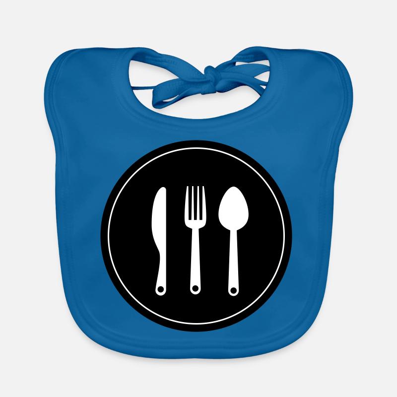 Gabel Besteck Baby Bio-Lätzchen
