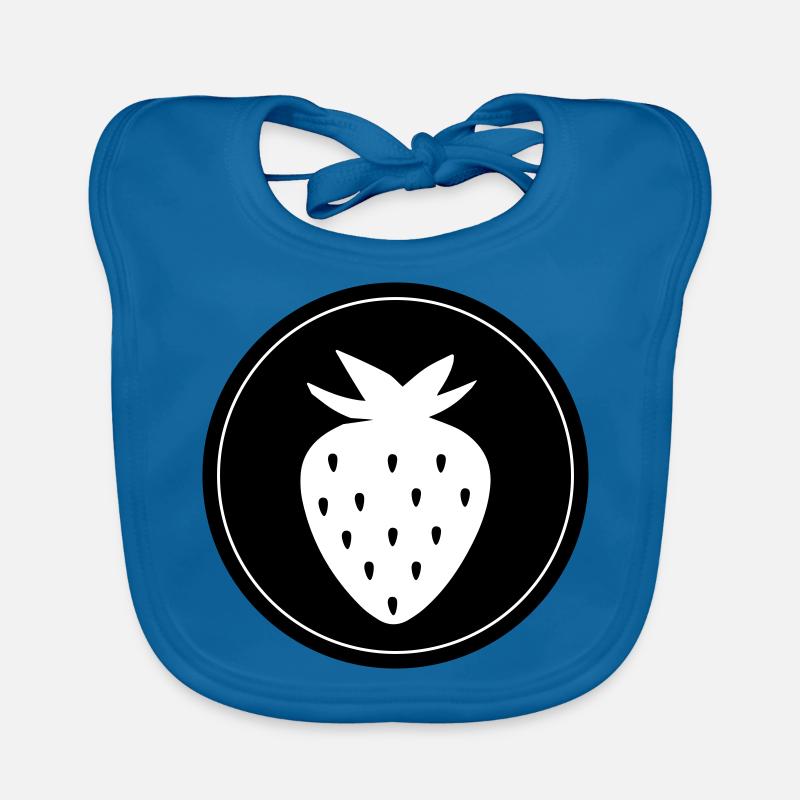 Frucht Erdbeere Baby Bio-Lätzchen